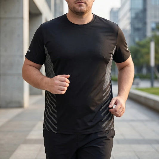 Schnell Trocknendes Laufshirt Herren Kurzarm - Roland