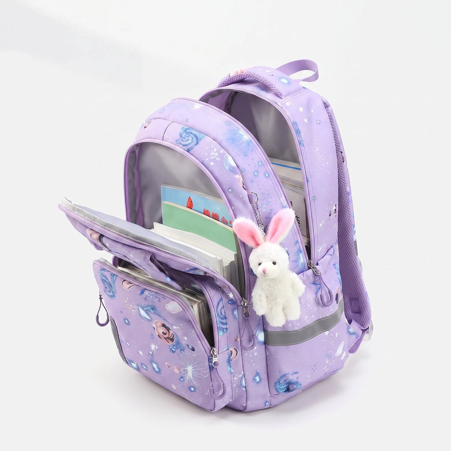 Schulrucksack Grundschule Mit Weltraum-Print - Astrapak