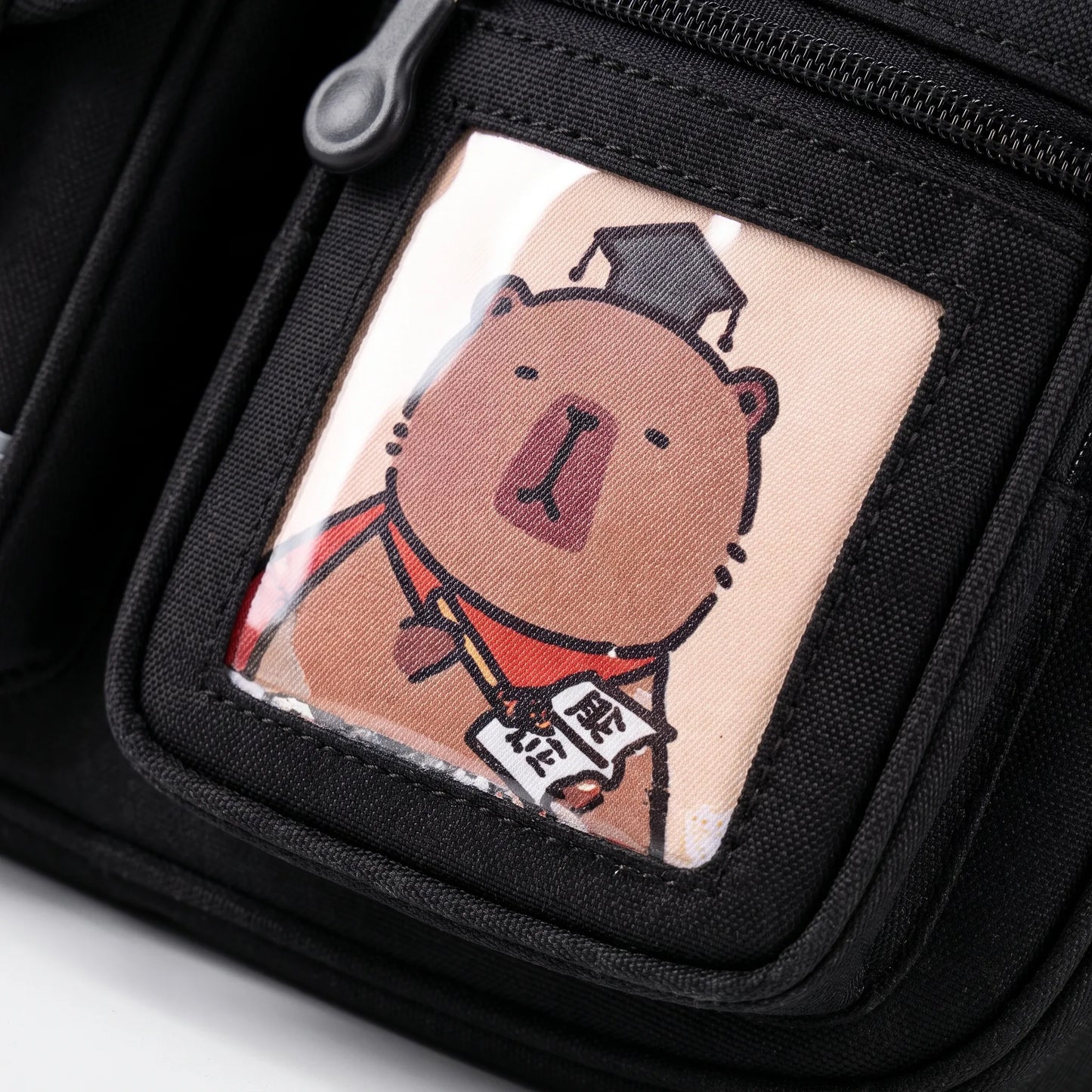 Schulrucksack Mit Capybara-Motiv Und Vielen Fächern - Viyora