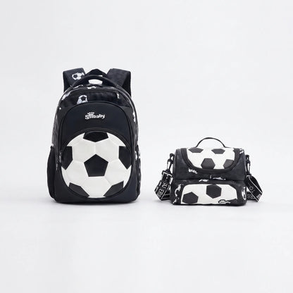 Schulrucksack Mit Fußball-Motiv - Kiddix