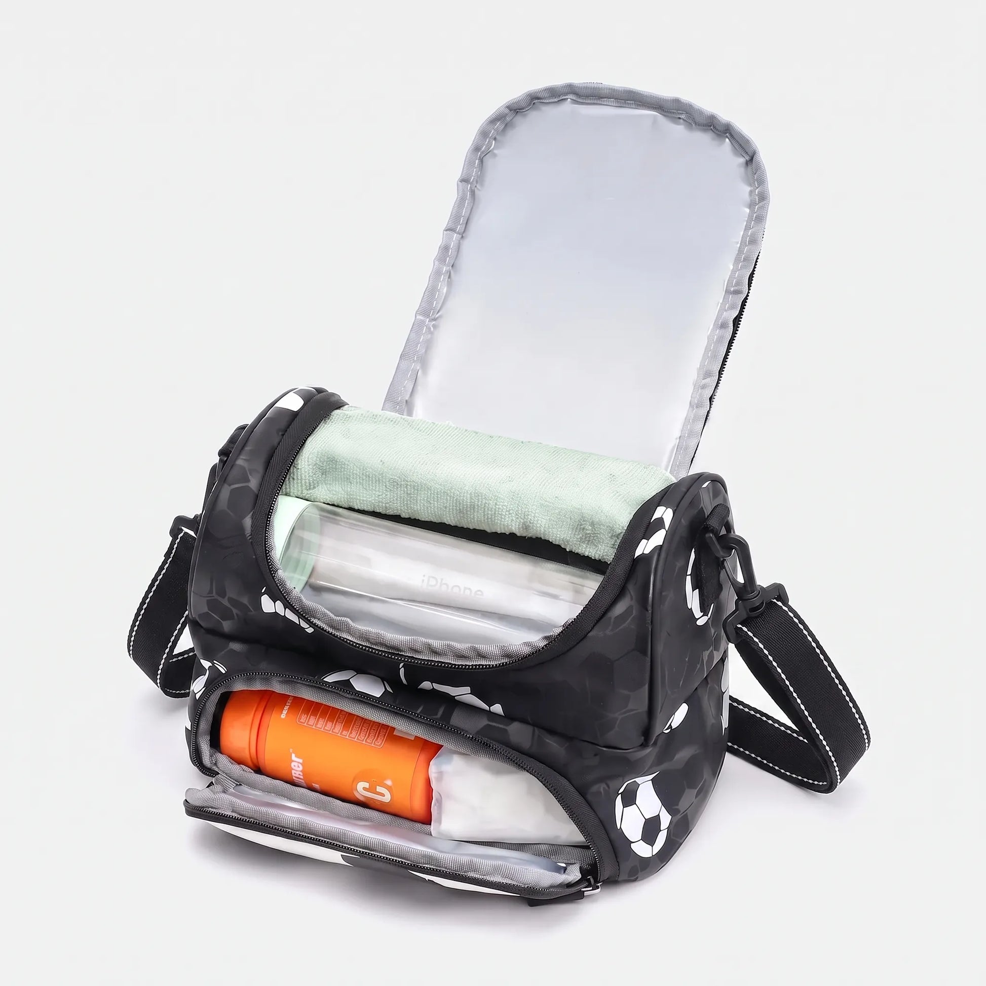Schulrucksack Mit Fußball-Motiv - Kiddix