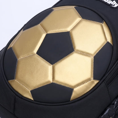 Schulrucksack Mit Fußball-Motiv - Kiddix