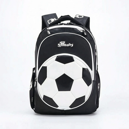Schulrucksack Mit Fußball-Motiv - Kiddix