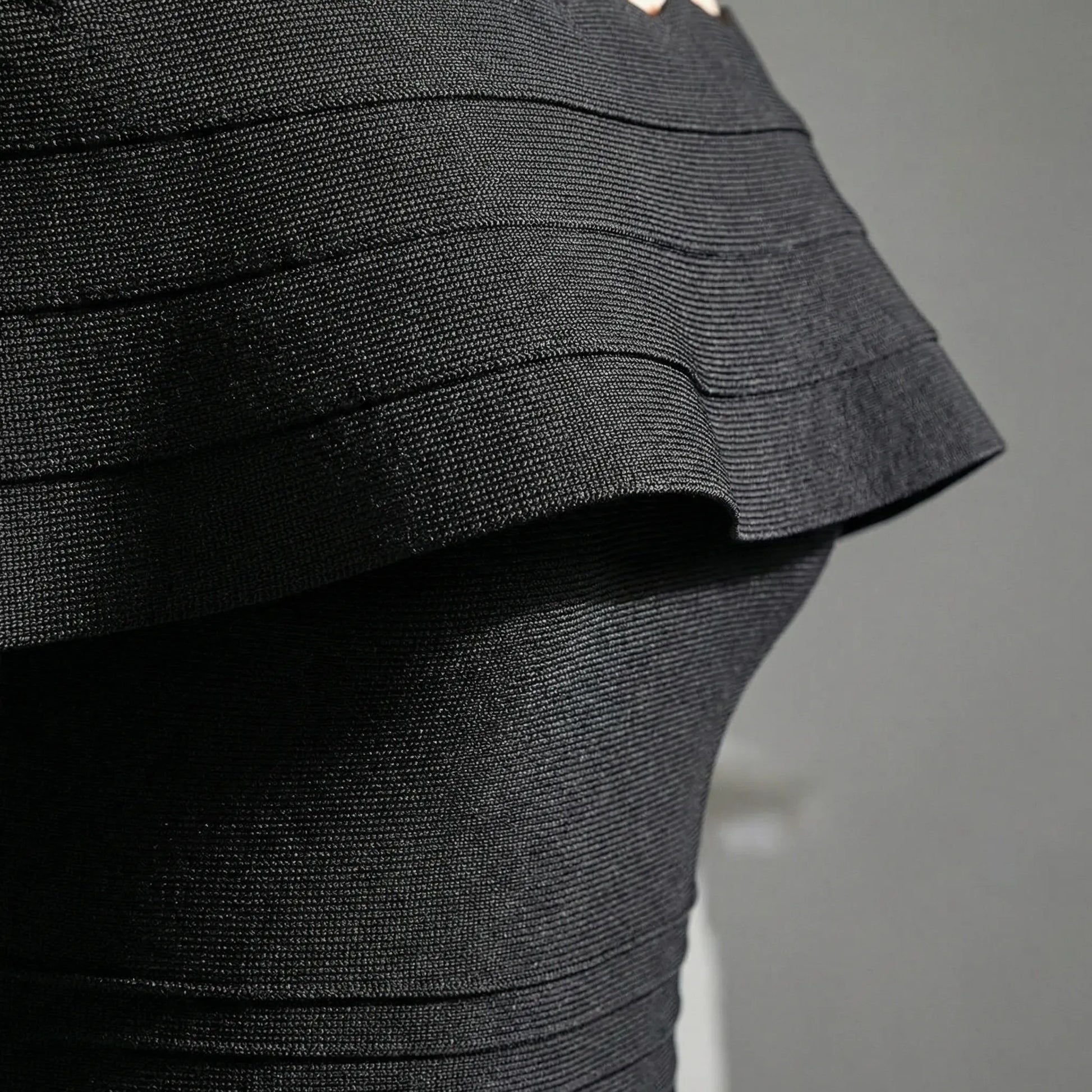 Schulterfreies Midi Kleid - Letizia