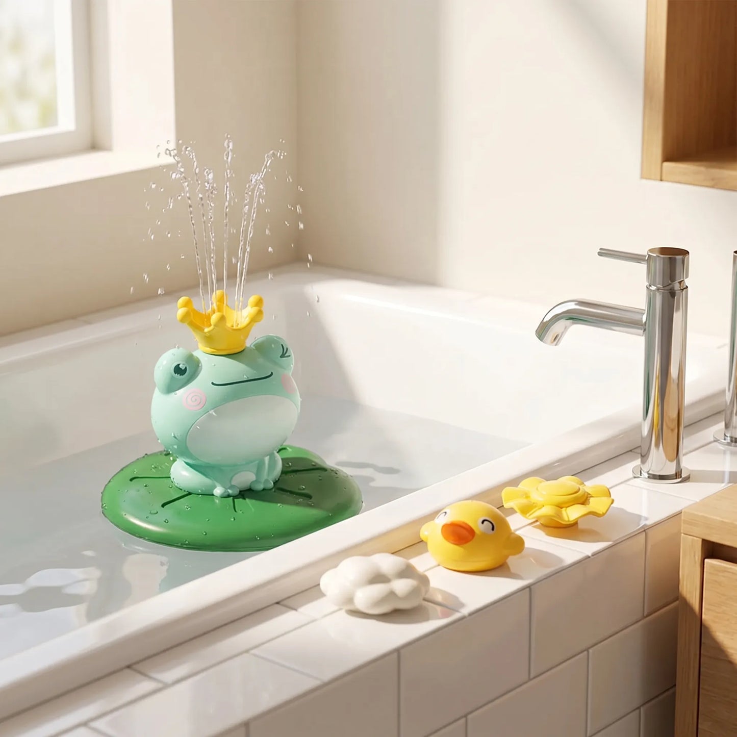 Schwimmender Wassersprinkler - Frobbly