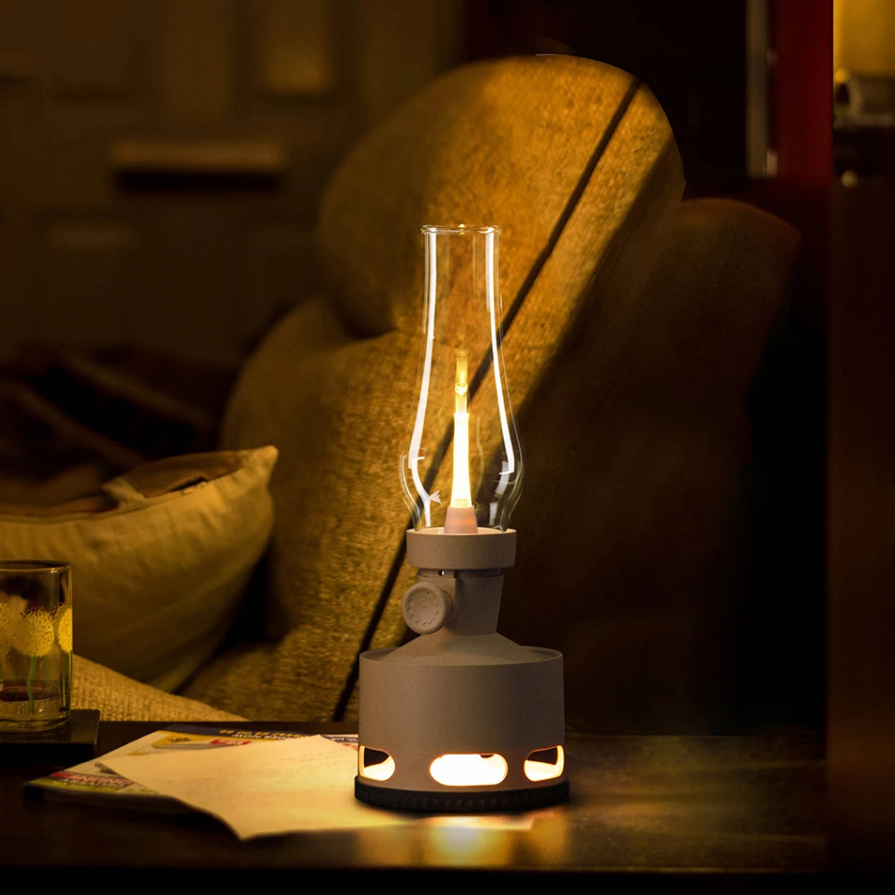 Wiederaufladbare Vintage LED Laterne - LumaLantern