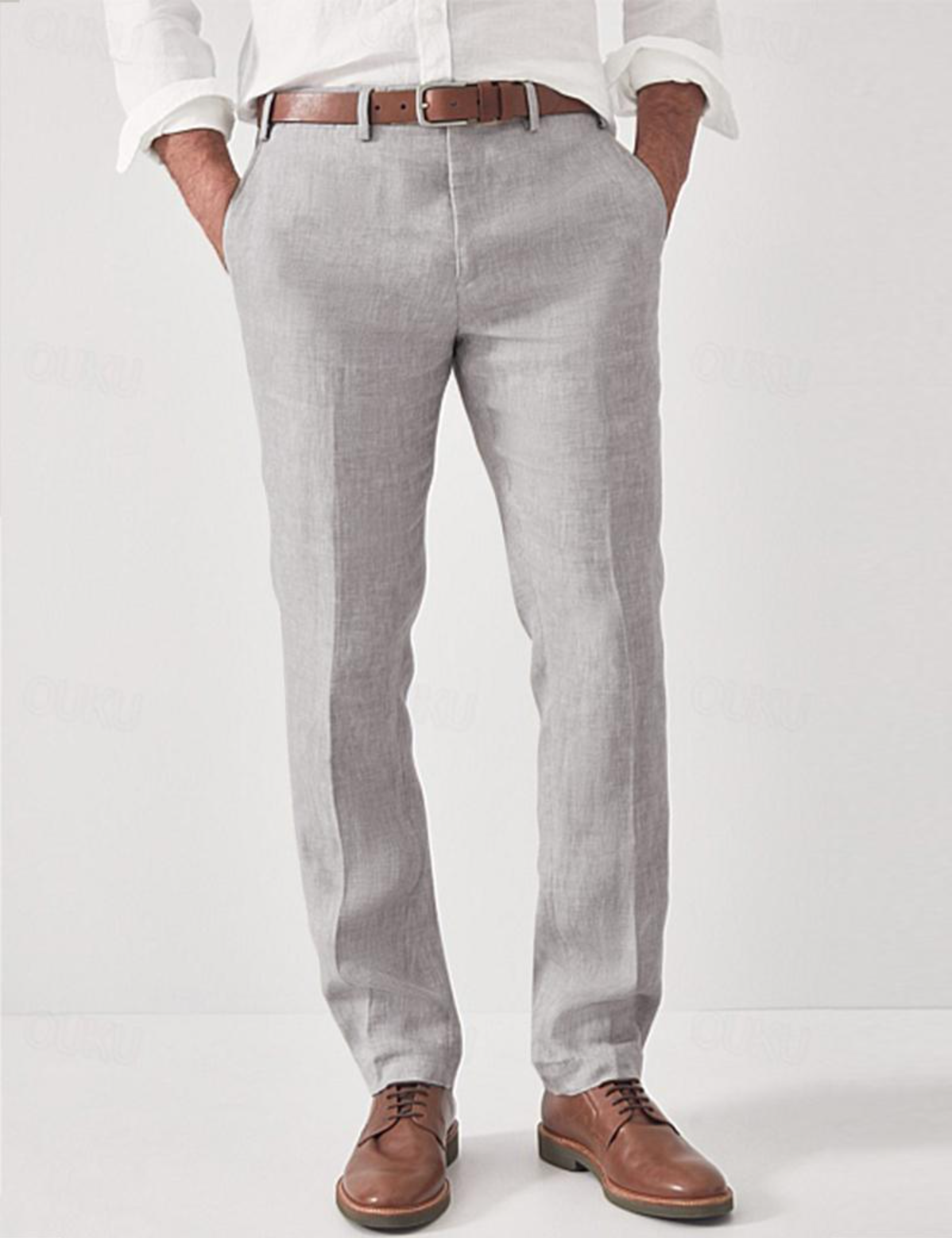 Bequeme Leinen Herrenhose – Elias