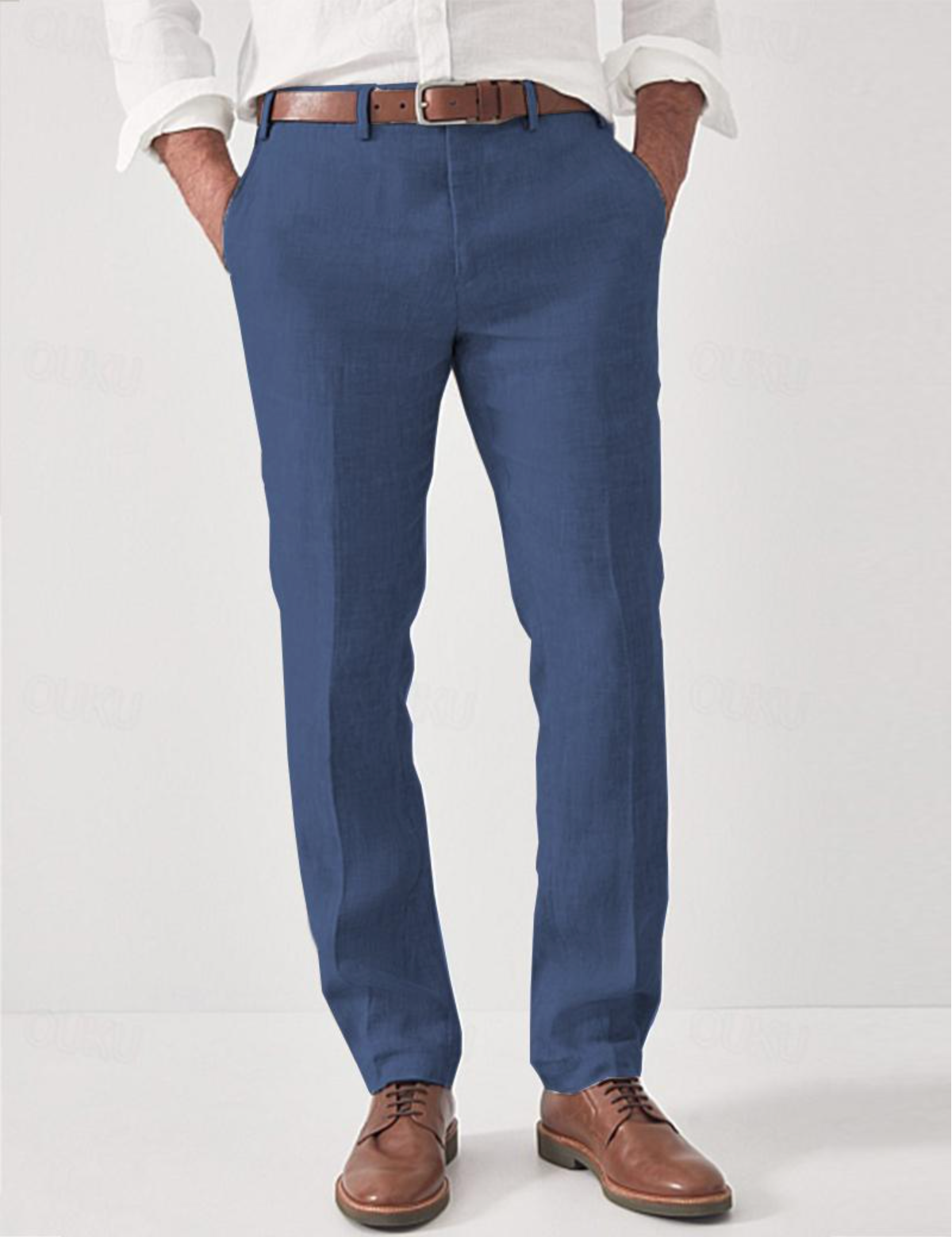 Bequeme Leinen Herrenhose – Elias