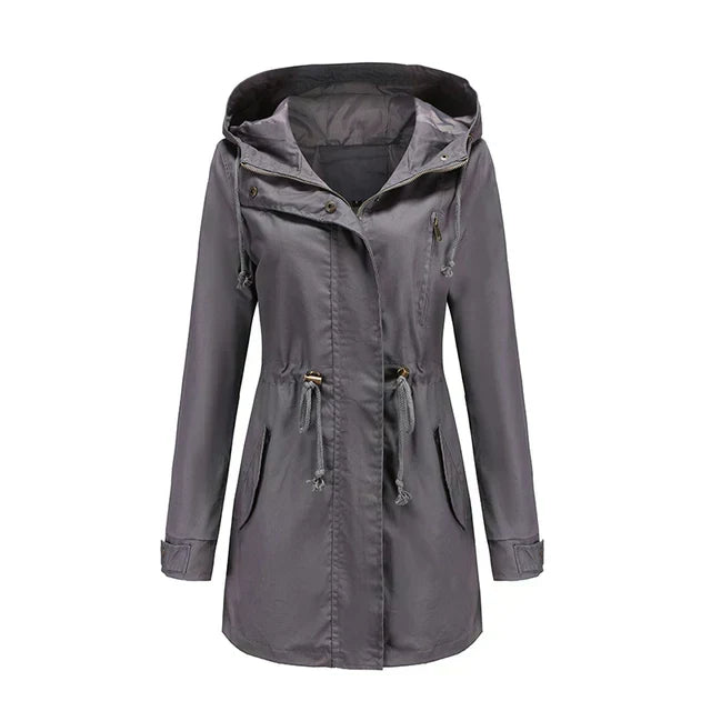 Stilvolle Damen Kapuzenjacke – Marielle Herbstzauber Edition