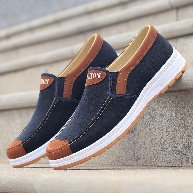 Herren Slip-On Canvas-Schuhe – Matteo