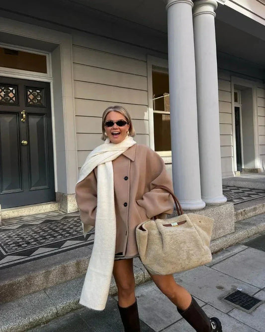 Oversized Damen Wintermantel – Mila