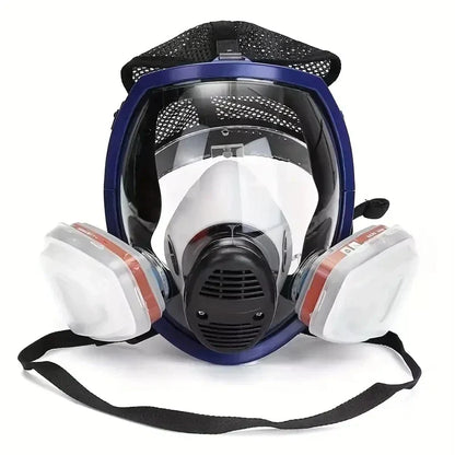 Vollgesichtsmaske mit Anti-Beschlag-Objektiv und Industriellen Gasfiltern
