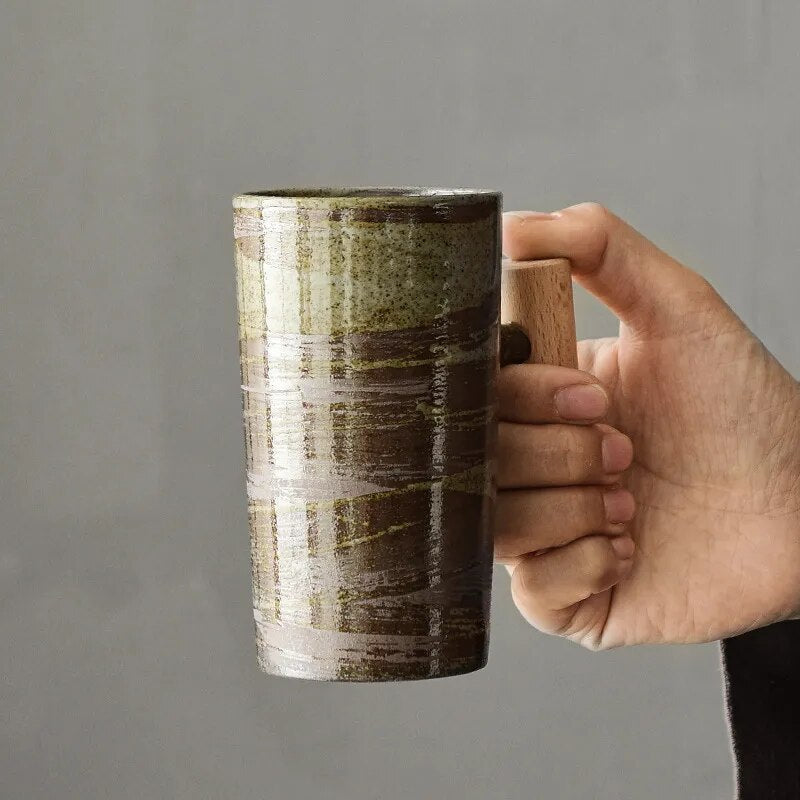 Nordic Latte-Tassen mit Erdverbundenem Design – NatureSip