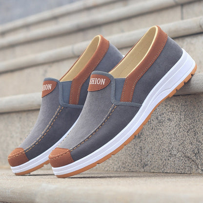 Herren Slip-On Canvas-Schuhe – Matteo