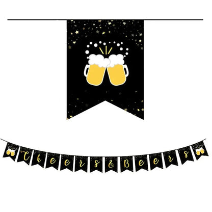 Einweg-Partygeschirr Set „Cheers & Beers“ (für 16 Gäste) – CheersSet Oktoberfest 2025