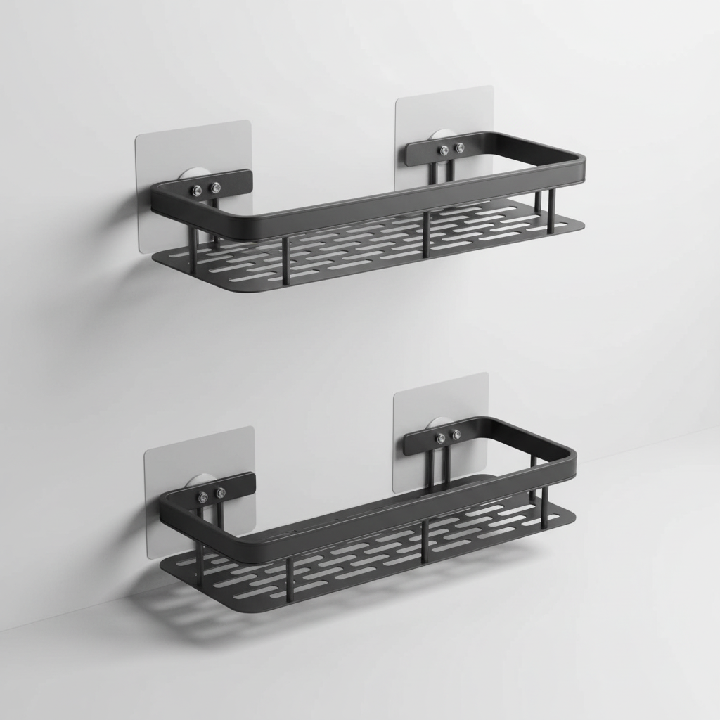 Selbstklebendes Badezimmerregal - Bathify