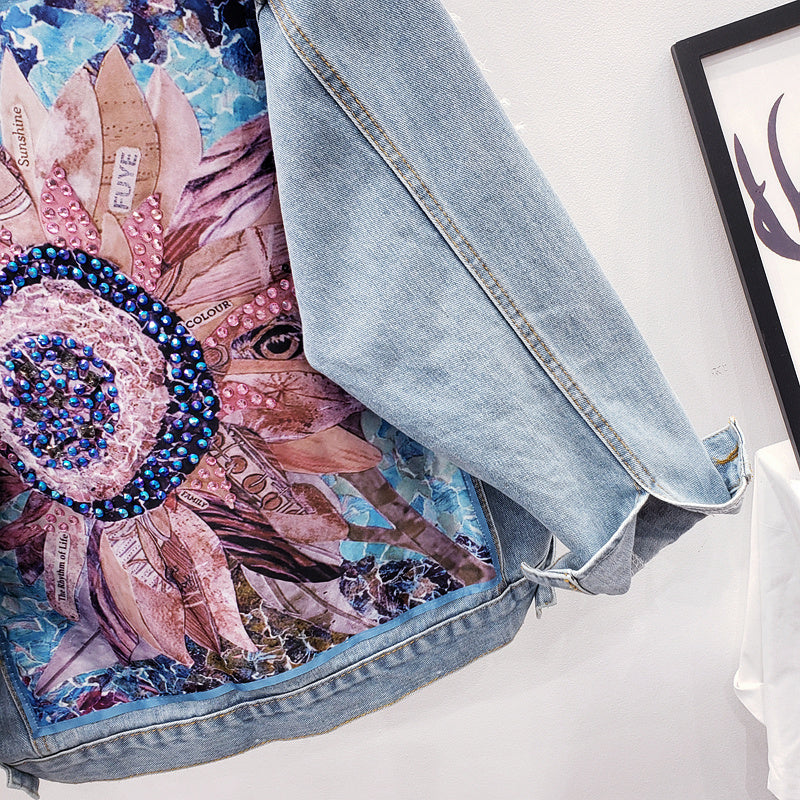 Oversized Dames Spijkerjasje - Lynn