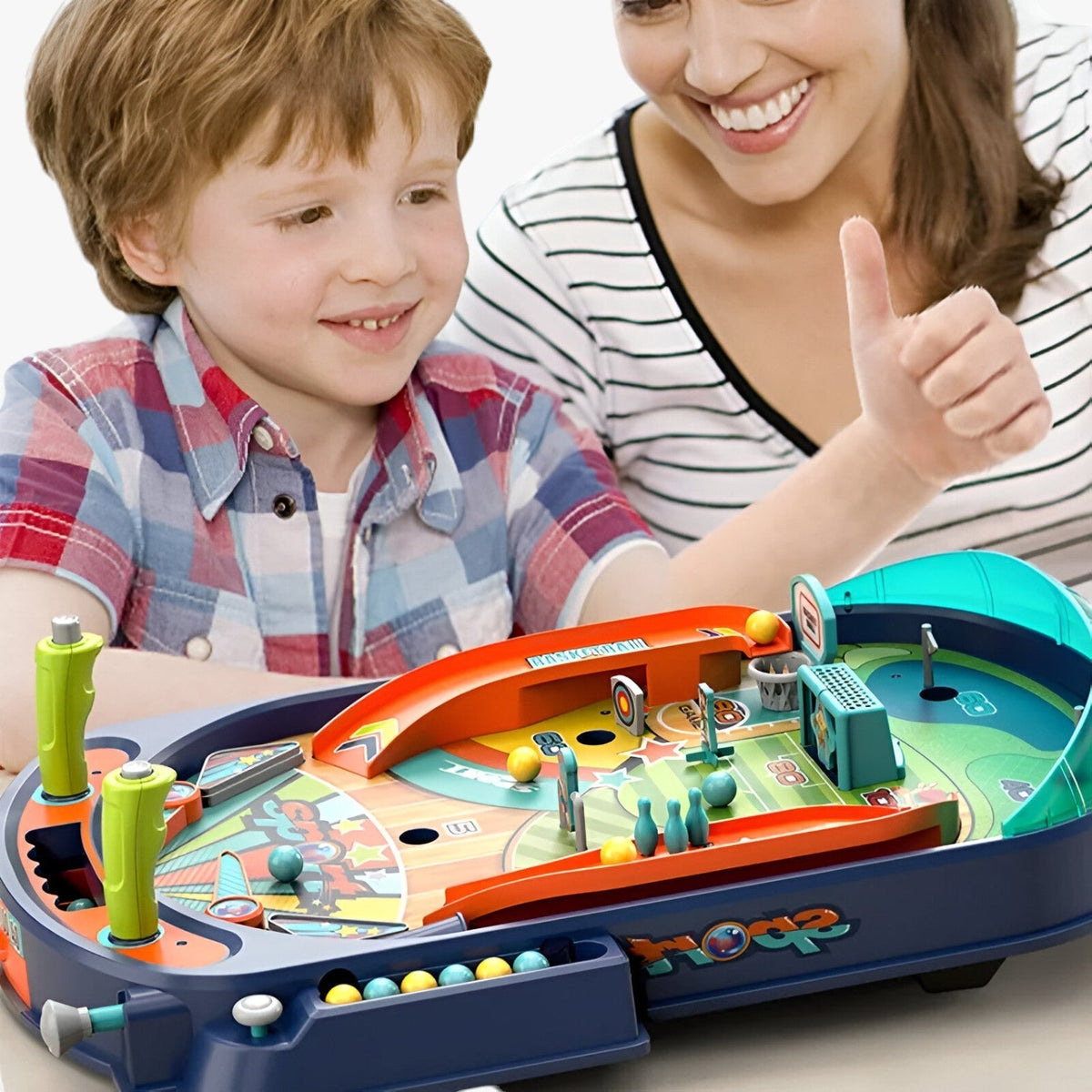 Interaktives Zwei-Spieler-Actionspiel für Kinder – DuoPower Spielarena