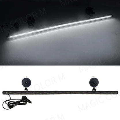 96 LED Stroboskop-Lichtleiste – Veyra – (Auto-Notwarnung)