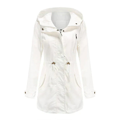 Stilvolle Damen Kapuzenjacke – Marielle Herbstzauber Edition