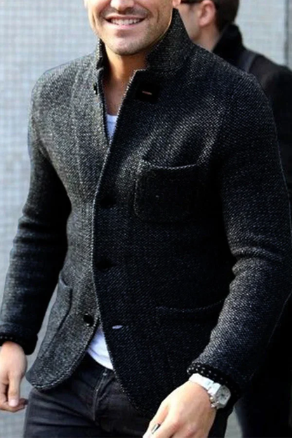 Short-Length Fitted Men's Blazer - John