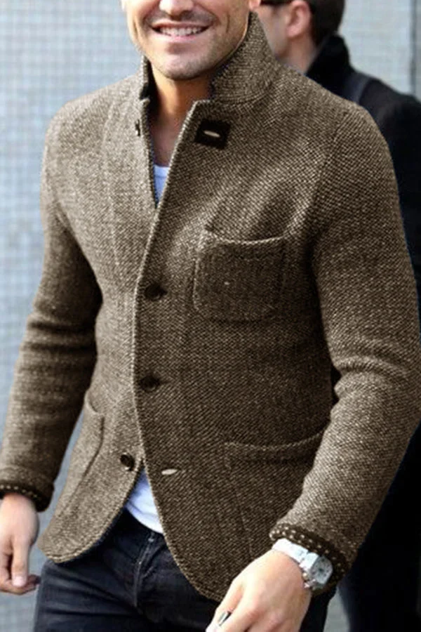 Short-Length Fitted Men's Blazer - John