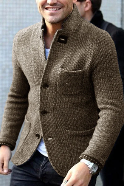 Short-Length Fitted Men's Blazer - John