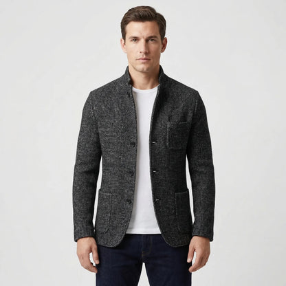 Short-Length Fitted Men's Blazer - John