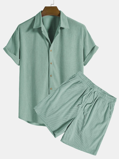 Simon - Men's Summer Outfit with Drawstring