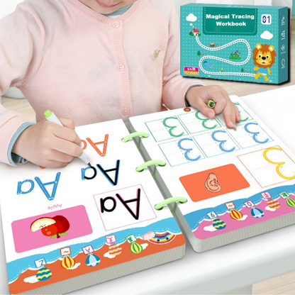 Wiederverwendbares Übungs-Schreibheft-Set – Pip