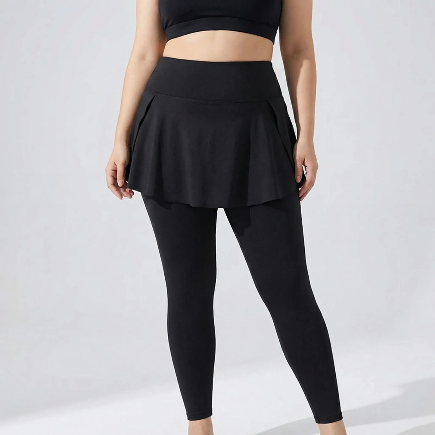 Skort Leggings Mit Hoher Taille - Lydia