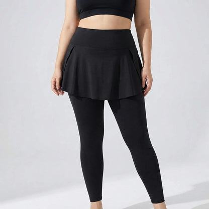 Skort Leggings Mit Hoher Taille - Lydia
