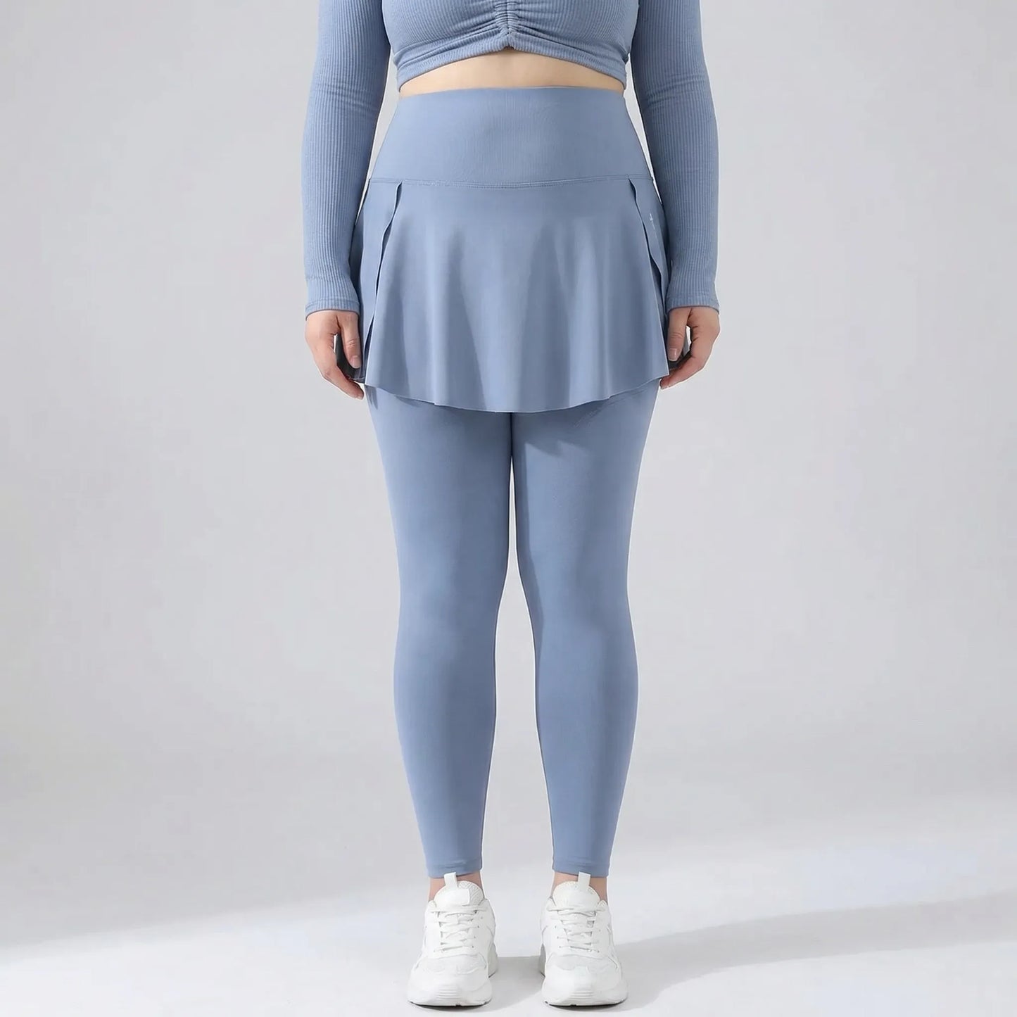 Skort Leggings Mit Hoher Taille - Lydia