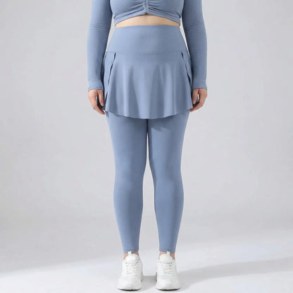 Skort Leggings Mit Hoher Taille - Lydia