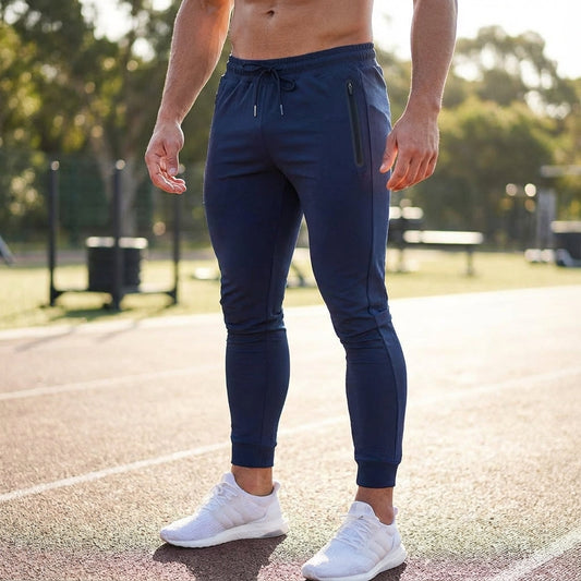 Slim Fit Trainingshose Aus Baumwollmischung - Johnny
