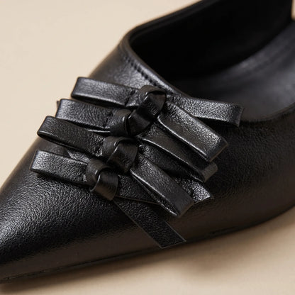 Slingbacks Kitten Heel Mit Spitzer Kappe - Kristina