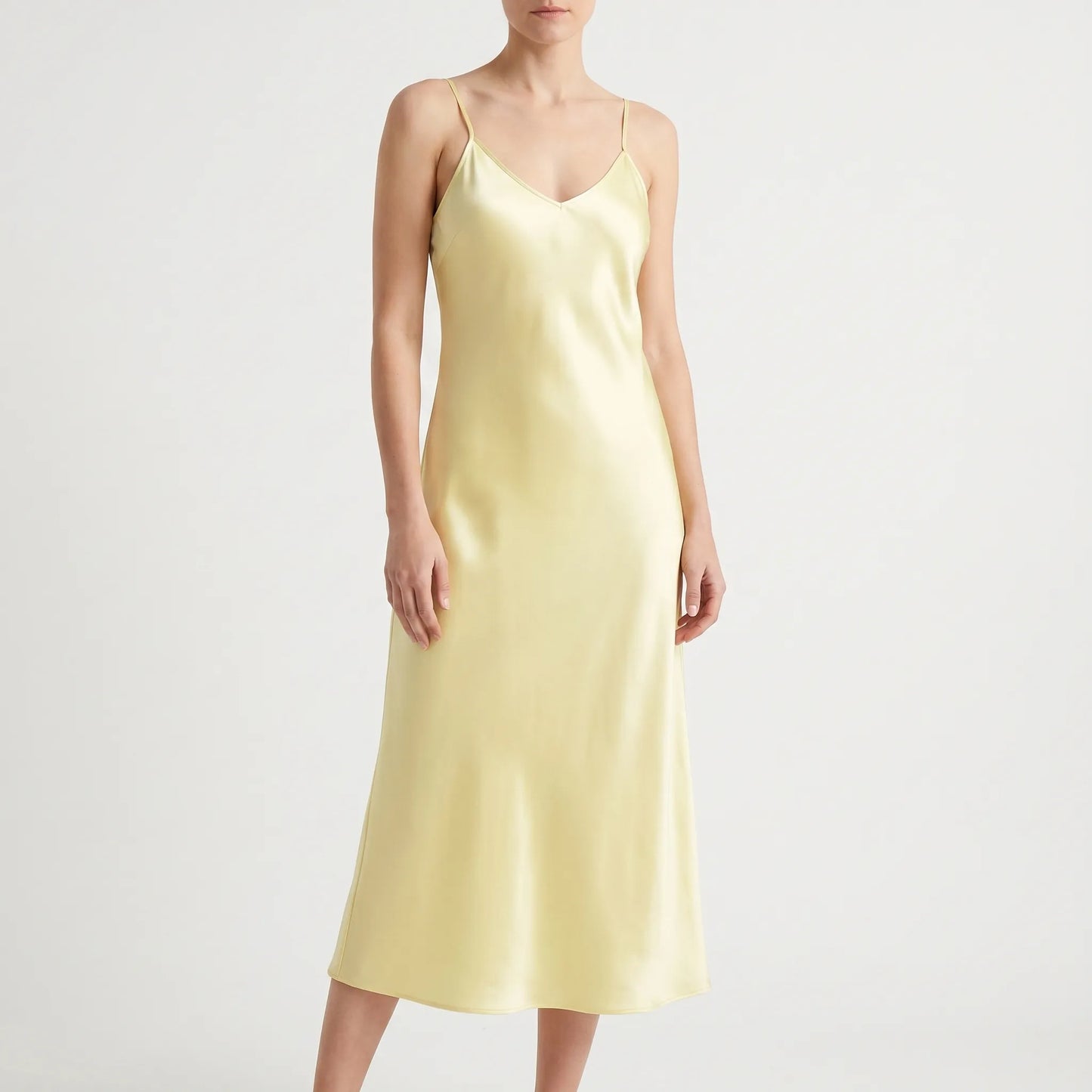 Slipkleid Mit Schimmernder Struktur -  Lois