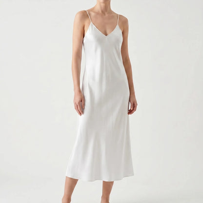 Slipkleid Mit Schimmernder Struktur -  Lois