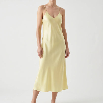 Slipkleid Mit Schimmernder Struktur -  Lois