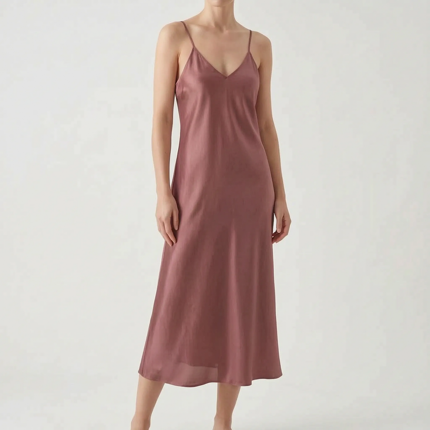 Slipkleid Mit Schimmernder Struktur -  Lois