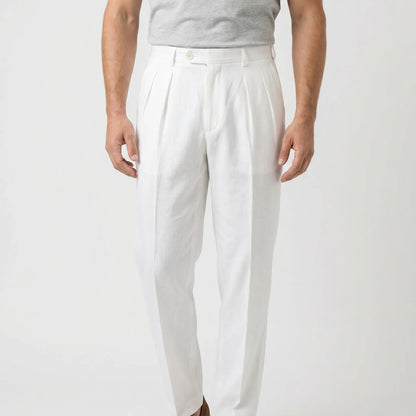 Smart-Casual-Hose Mit Bundfalte -  Caleb