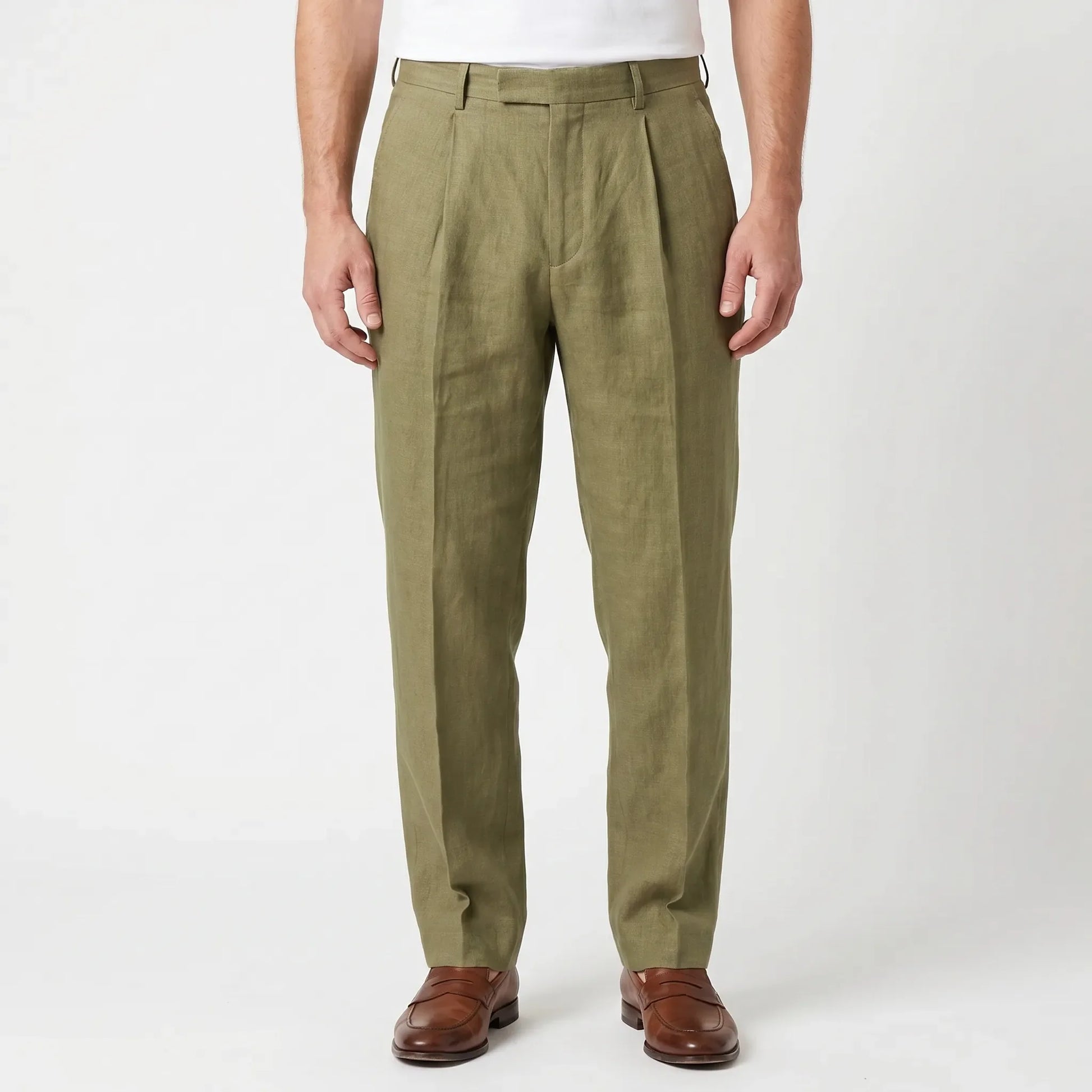 Smart-Casual-Hose Mit Bundfalte -  Caleb