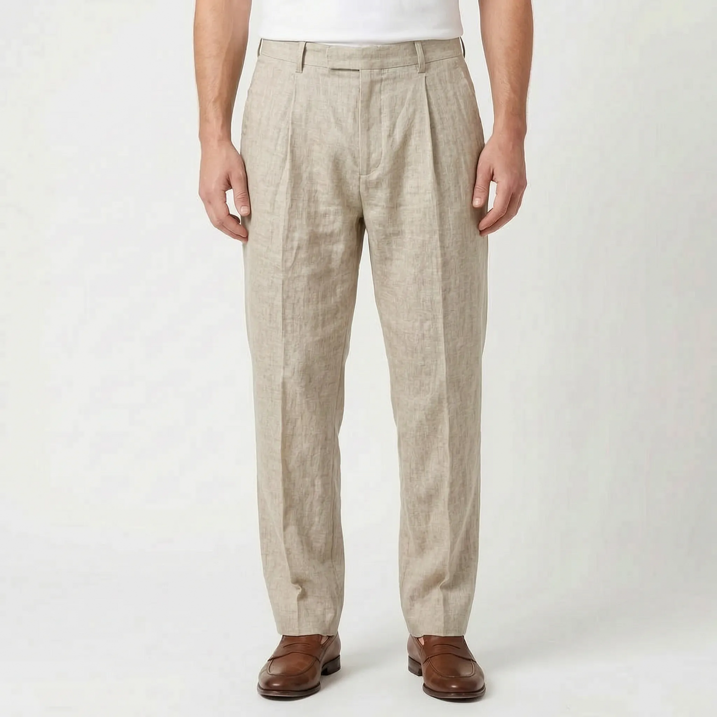 Smart-Casual-Hose Mit Bundfalte -  Caleb