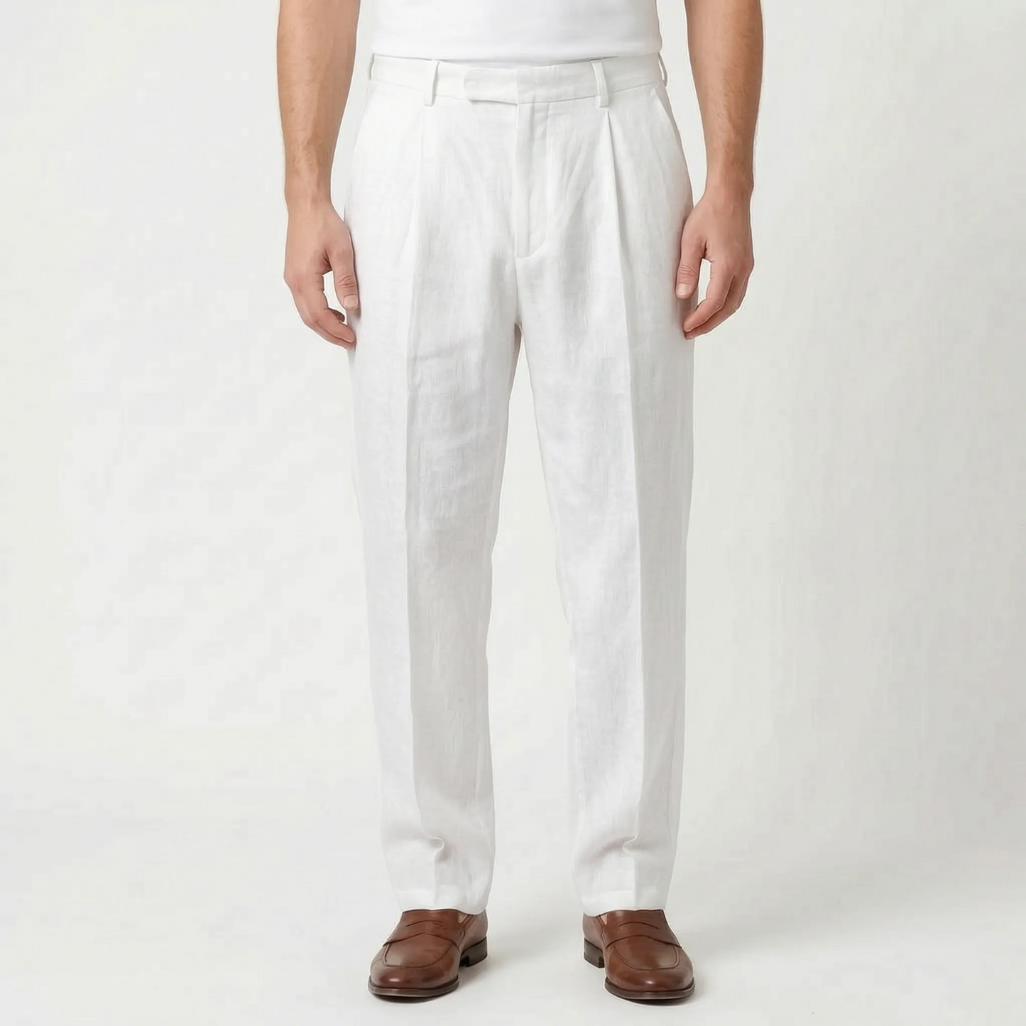 Smart-Casual-Hose Mit Bundfalte -  Caleb