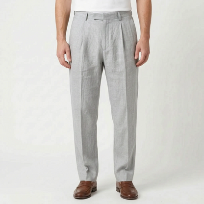 Smart-Casual-Hose Mit Bundfalte -  Caleb