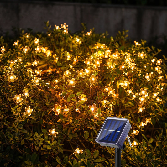 Solarlichterkette Draußen - Blossomray