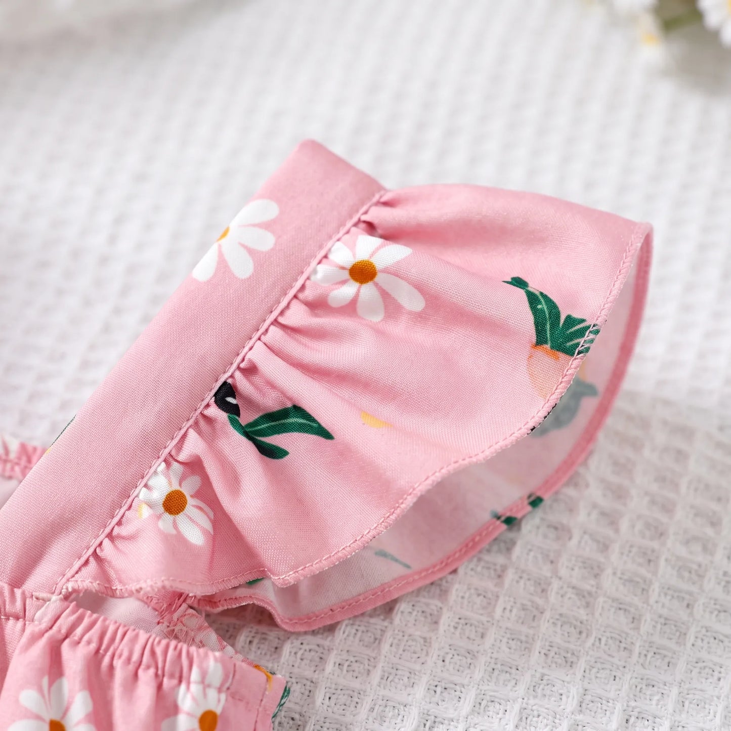 Sommerkleid Für Mädchen Mit Tropischem Print - Tropela