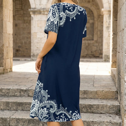 Sommerkleid Schick Und Leger In Großen Größen - Brenda
