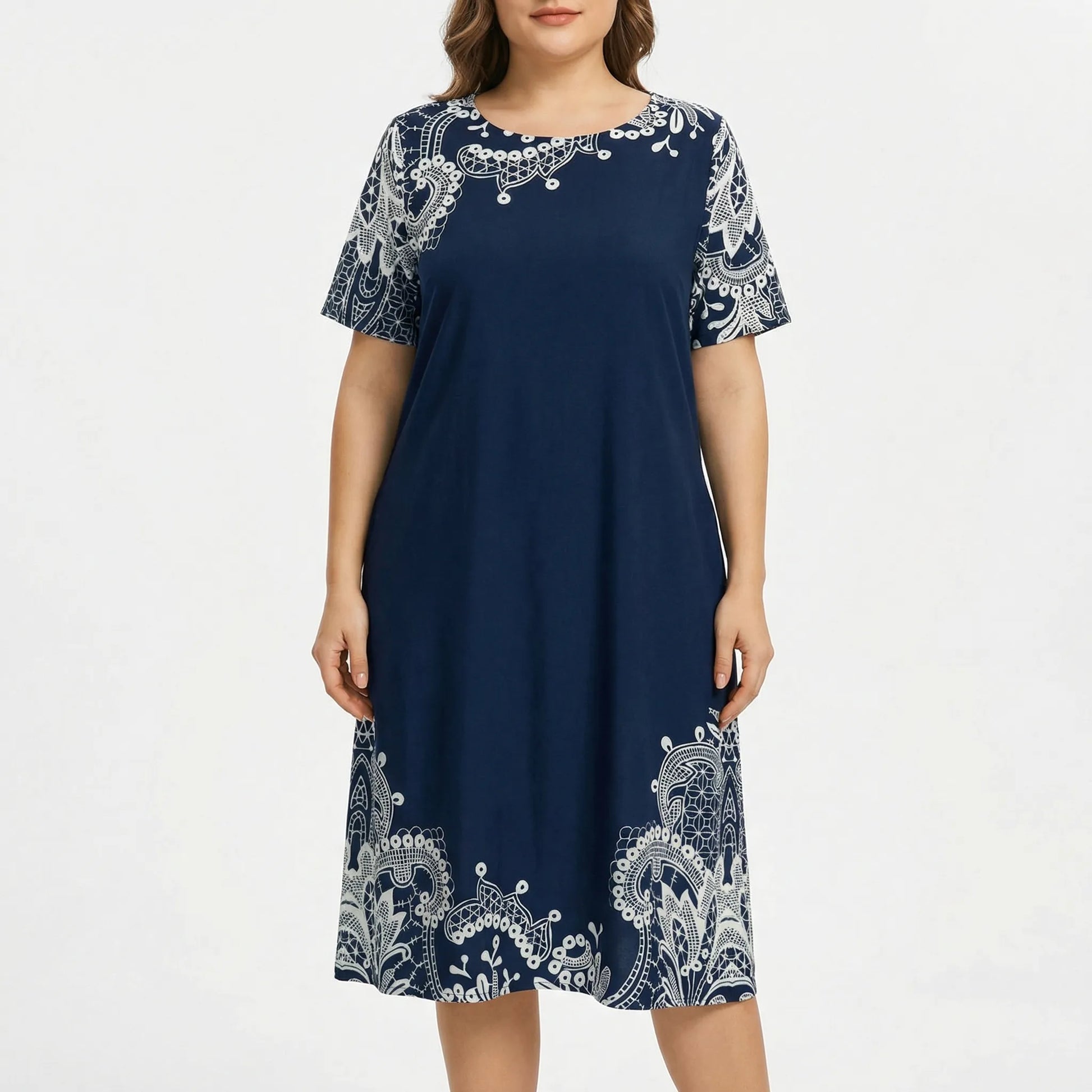 Sommerkleid Schick Und Leger In Großen Größen - Brenda