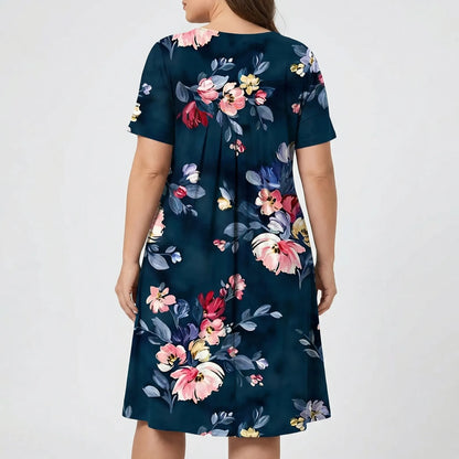 Sommerkleid Schick Und Leger In Großen Größen - Brenda